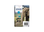 Original Epson Expression Photo XP-850 (C13T24324012 / 24XL) Druckerpatrone Cyan