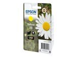 Original Epson Expression Home XP-422 (C13T18044012 / 18) Druckerpatrone Gelb
