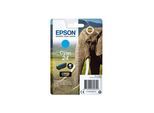 Original Epson Tintenpatrone C13T24224012 / 24 Cyan