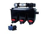 T.I.P. Profi Teichfilter-Set - Für 30.000 l Teich, UV-C 24 W, Mehrkammersystem, MTS 30000 UV 24 INOX, 30288