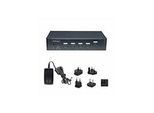 StarTech.com 4-Port DisplayPort KVM Switch, 4K 60Hz, TAA Compliant - KVM-/Audio-/USB-Switch - 4 x KVM/Audio/USB - 1 lokaler Benutzer - Desktop - TAA-konform