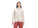 Fleecejacke BERGHAUS "HANBY IA JACKET", Damen, Gr. XL, beige (stone), Obermaterial: 100% Polyester. Futter: 100% Polyester, Jacken Fleecejacke