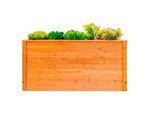 Hochbeet , Lärchefarben , Holz , Lärche , 90x84x170 cm , Gartenzubehör, Hochbeete