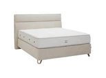 Ambiente Boxspringbett , Creme , Textil , H2 + H3 , 7-Zonen , Höhe ca. 31 cm , 180x200 cm , Über- und Sondergrößen erhältlich, gepolstertes Kopfteil, Stoffauswahl, Lederauswahl, in verschiedenen Größen erhältlich, Partnermatratze mit durchgehendem Bezug, Matratze in verschiedenen Härtegraden erhältlich , Schlafzimmer, Betten, Boxspringbetten