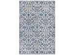 Villeroy & Boch Flachwebeteppich , Blau, Creme , Textil , orientalisch , rechteckig , 120x170 cm , Oeko-Tex® Standard 100 , in verschiedenen Größen erhältlich, pflegeleicht, strapazierfähig , Teppiche und Böden, Teppiche, Webteppiche