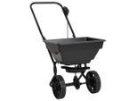 vidaXL Handstreuwagen Salzstreuer PVC und Stahl 80x46x75 cm 15 L