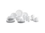 Seltmann Weiden Kombiservice, Weiß, Keramik, 42-teilig, 260 ml,260 ml,350 ml,770 ml, Geschirr, Geschirrsets, Kombiservice