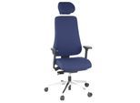 hjh OFFICE Profi Bürostuhl PRO-TEC 400 Stoff mit Armlehnen (höhenverstellbar)