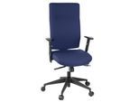hjh OFFICE Profi Bürostuhl PRO-TEC 300 Stoff mit Armlehnen (höhenverstellbar)