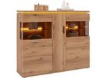 Highboard Alameda Eichefarben