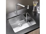 Blanco Andano 500-u Spüle 522967 54x44cm, Edelstahl Seidenglanz, für Unterbau