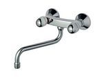 Ideal Standard Alpha Wand Küchenarmatur B2042AA chrom, Wandmontage, Ausladung 268 mm