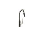 Dornbracht Sync Einhandmischer Pull-down 338758950 für Spültisch, mit Brausefunktion, platin matt