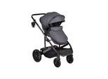 Moni Kombikinderwagen 3 in 1 all Road umbaubar Babyschale Sportsitz Tragetasche grau