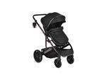 Moni Kombikinderwagen 3 in 1 all Road umbaubar Babyschale Sportsitz Tragetasche schwarz