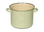 Riess Kochtopf , Hellgrün , Metall , 6 l , 6 cm , kratzfest, geschmacksneutral , Kochgeschirr, Töpfe, Kochtöpfe