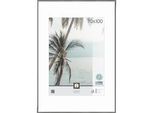Bilderrahmen , Silberfarben , Kunststoff, Glas , rechteckig , 101x71 cm , Bilder & Rahmen, Bilderrahmen, Bilder - & Fotorahmen