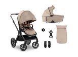 Kombi-Kinderwagen HAUCK "Comfort N Care Air", Kinder, braun (mocca), Aluminium, Polyester, Kinderwagen, Belastbarkeit bis 22 kg