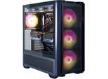 COUGAR Gaming-PC "MX600 BK 7712", schwarz, Microsoft Windows 11 Home (64 Bit), 64 GB RAM 2000 GB SSD, Computer, Windows 11, DDR5 RAM, Gen4 SSD