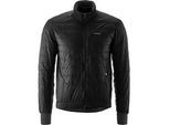 Fahrradjacke GONSO "Trail Jacket Primaloft M", Herren, Gr. 4XL, schwarz, 100% Polyester, hoch geschlossener Ausschnitt, Langarm, Jacken, Herren Radjacke, warme und atmungsaktive Primaloft-Jacke