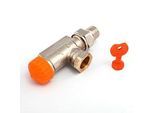 Heimeier Thermostat-Ventilunterteil 3910-02.000 Axial, DN 15, mit automatischer Durchflussregelung