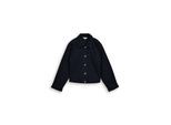 TOM TAILOR Damen Oversize Cordjacke, blau, Uni, Gr. 44