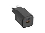 Fontastic USB Ultra Schnell-Reiselader Mini GaNto65 schwarz