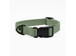 THE DOG IDEA Biothane Halsband mit Klickverschluss Early Green XS
