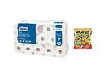 TORK Kleinrollen Toilettenpapier + Haribo Saft Goldbären Minis GRATIS