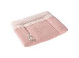 Wickelauflagenbezug STERNTALER "Emmi Girl", rosa (zartrosa), B:90cm L:80cm, Frottee, Wickelauflagenbezüge
