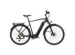 E-Bike KROSS "E-Trekkingrad Trans Hybrid 6.0 28 Zoll schwarz" Gr. 58, schwarz, E-Bikes, 58cm, 28 Zoll (71,12cm), Pedelec, Elektrofahrrad für Herren
