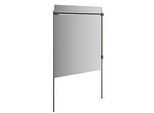 Vitra Equal LED-Leuchtspiegel 64105 80,3 x 94,5 cm, Beleuchtung oben
