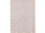 Babydecke BIEDERLACK "Set Kuschetier mit Decke", beige (natur), B:75cm L:100cm, Polyester, Wohndecken, Babydecke, Nelly, 75 x 100