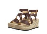 Loewe Espadrilles - Petal Espadrille Sandal 80 - Gr. 41 (EU) - in Braun - für Damen