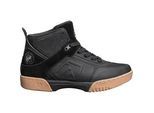 Gleitschuh EPIC GRINDSHOES "Stomper/Storm" Gr. 43, braun (schwarz, braun, weiß), Inlineskates_Rollschuhe_Schlittschuhe, 43, Nylon, Leder