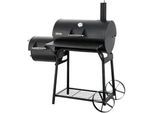 Smoker TEPRO "Smoker Biloxi", schwarz, B:126cm H:126cm T:64cm, Grills, BxTxH: 126x63,5x129 cm