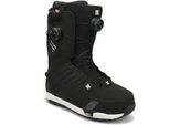 Snowboardboots DC SHOES "Judge Step On" Gr. 10, schwarz-weiß (schwarz, weiß), Schuhe, 10 (43), 95.23% Synthetikmaterial, 4.77% Textil