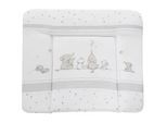 Wickelauflage ROBA "85 x 75 cm", grau (sternenzauber), B:85cm L:75cm, Polyester, Baumwolle, Wickelauflagen