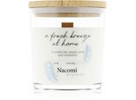 Nacomi Soy Candle Home Fragrances geurkaars met een houten lont 140 g