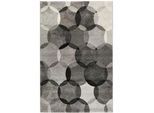 Esprit Webteppich , Grau, Silberfarben, Dunkelgrau, Beige , Textil , Graphik , rechteckig , 80x150 cm , Textiles Vertrauen - Oeko-Tex®, Hohenstein, AZO-frei, Oeko-Tex® Standard 100 , für Fußbodenheizung geeignet, in verschiedenen Größen erhältlich, UV-beständig, Fasern thermofixiert (heatset), lichtunempfindlich, pflegeleicht, strapazierfähig, leicht zusammenrollbar , Teppiche Und Böden, Teppiche,
