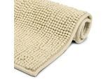 Beautissu Vorleger Matte BeauMare WR 50/80 cm Natur , Naturfarben , Textil , 50x80 cm , Badtextilien, Badematten