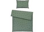 Patinio Babybettwäsche , Grün , Textil , Stern , 100x135 cm , Oeko-Tex® Standard 100 , bügelfrei, pflegeleicht, atmungsaktiv , Schlafen, Babytextil-Kollektionen