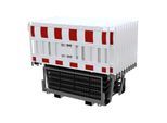 Schake Absperrschrankengitter Set 4, ohne Lampenadapter, Folie rot/weiß, Typ RA1/A (Art.-Nr. 33520K) (33520K-SET4)