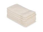 Xxxl Gästetuchset , Creme , Textil , 6-teilig , Uni , 30x50 cm , angenehm weich , Heimtextilien, Badtextilien, Gästehandtücher