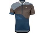Radtrikot ZIENER "NEMIC-Z", Herren, Gr. 60, hale navy, Obermaterial: 100% Polyester; Obermaterial 2: 90% Polyester, 10% Elasthan, Trikots