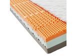 Novel Kaltschaummatratze , Textil , H3 , Füllung: Hohlfaser , rechteckig , 100x200 cm , Härtegradauswahl, Bezug abnehmbar/waschbar, Ober- und Unterseite versteppt, für verstellbare Lattenroste geeignet, alternative Größen erhältlich, Partnermatratze , Schlafzimmer, Matratzen, Kaltschaummatratzen