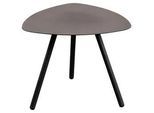 Xora Beistelltisch , Anthrazit , Metall , rund , 50x40x50 cm , einfacher Aufbau , Wohnzimmer, Wohnzimmertische, Beistelltische, Beistelltische Metall