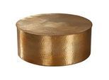 Couchtisch 'WL5.486' , Ø ca. 75 cm, gold