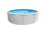 Schwimmbecken Steely Supreme Ø 360 cm