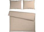 Bettwäsche Ty XXL Beige ca. 200x220cm